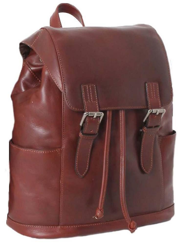 Ashwood Leather Hampstead Cow Rhode Harvey Rucksack - Tan