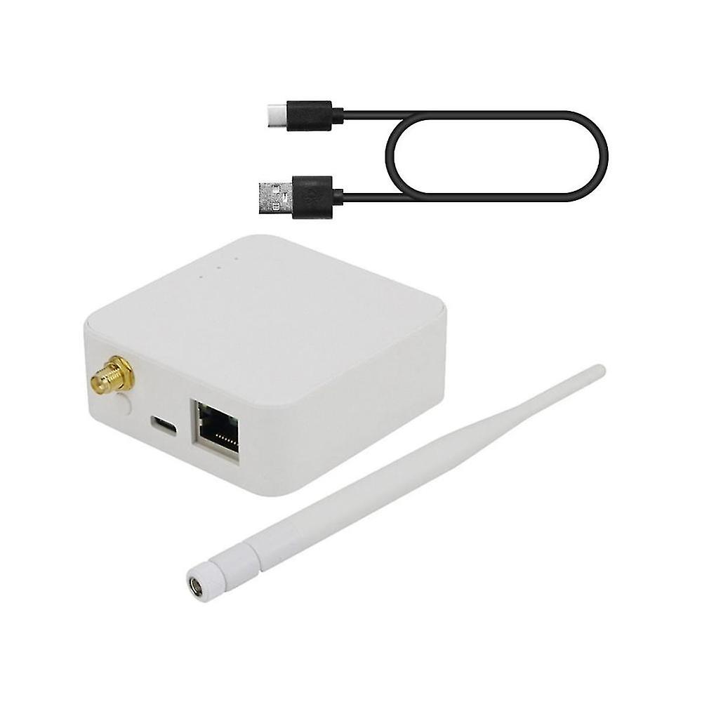 Zigbee 3.0 koordinátor router LAN porttal Zigbee a Cc2652p modulhoz Zigbee2mqtt fehér