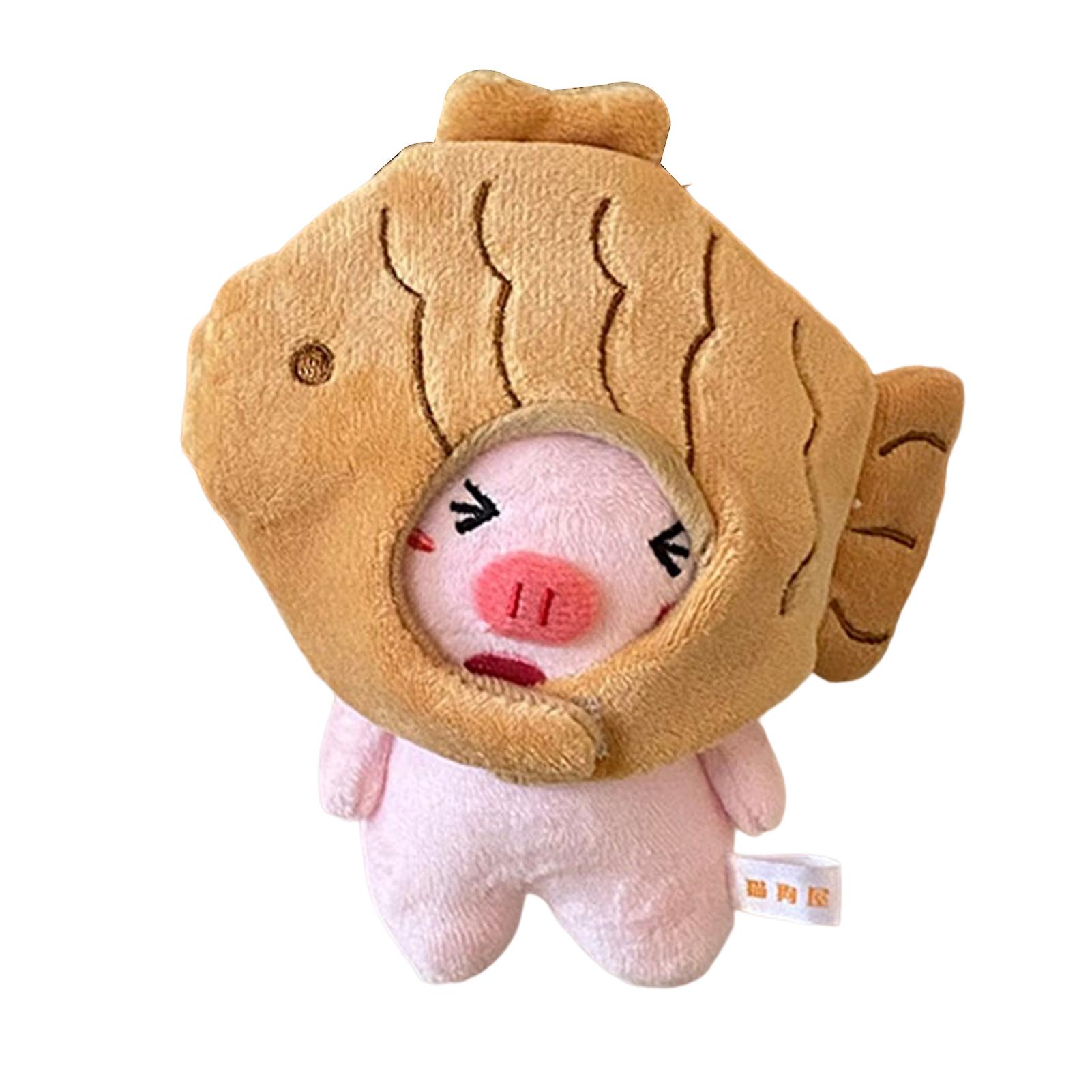 Bear Pig Cat Plush Doll Key Chains Wallet Decor Dolls Key Chains For Children Boys Girls Students
