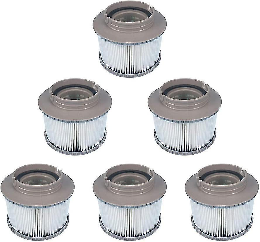 6 Pack Replacement Spa Filters For Mspa Fd2089, Filter Cartridge Pump For Mspa All Current Spas