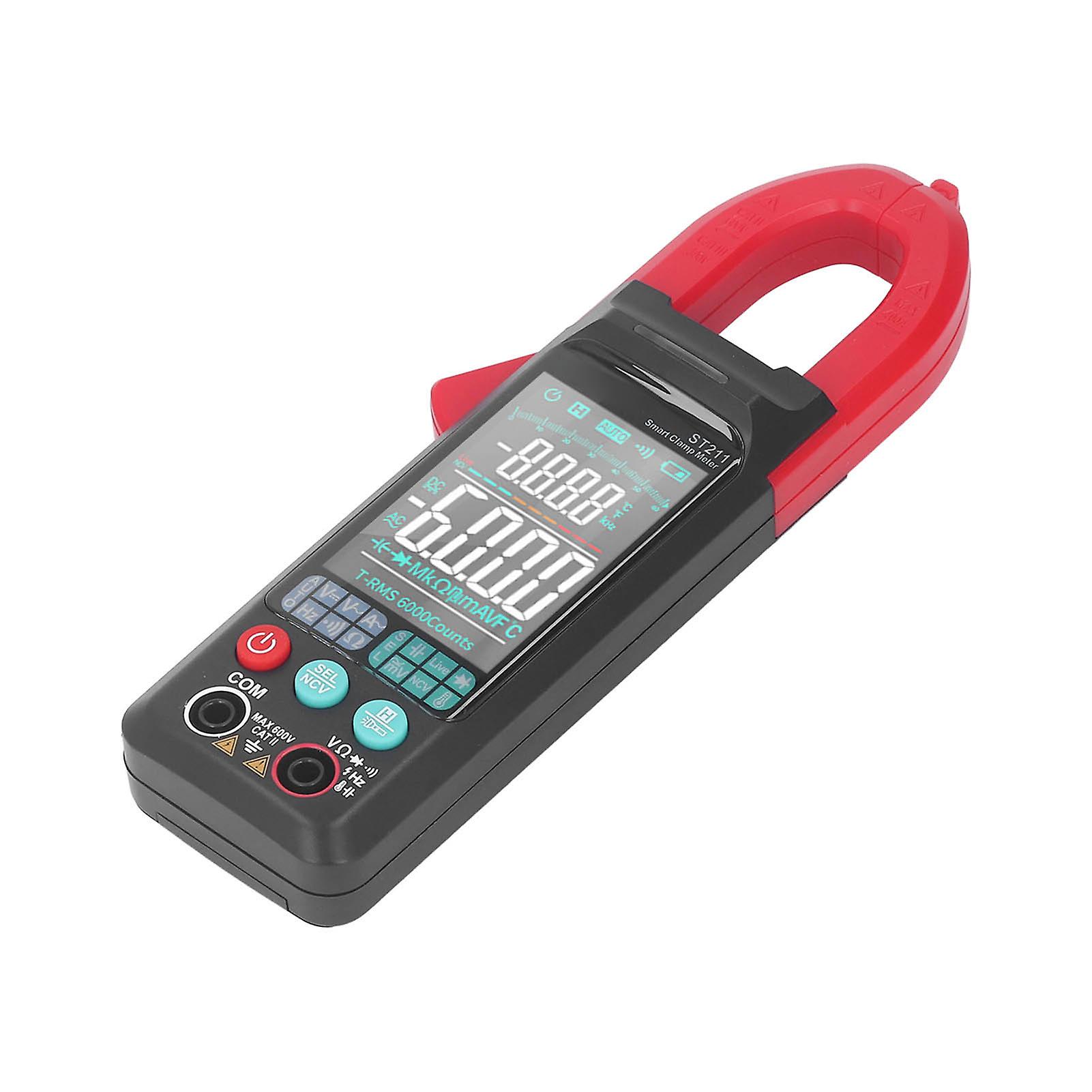 Digital Clamp Meter Multimeter Large Screen Full Automatic Fire Prevention DC AC Current Ohm Volt Amp Meter 