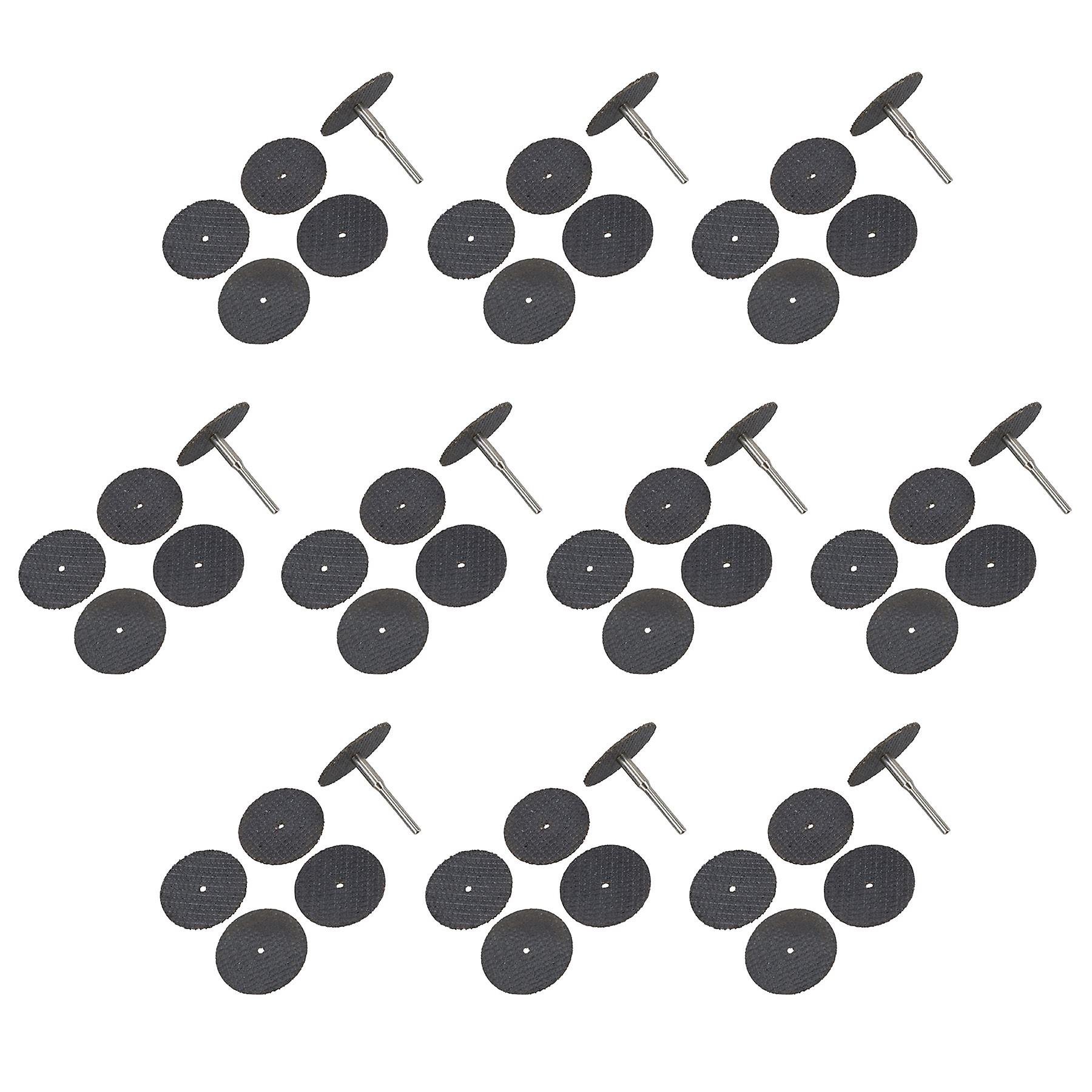60pc Rotary Tool Resin Cutting Trimming Disc Set 31mm Diameter 3.17mm Mandrel