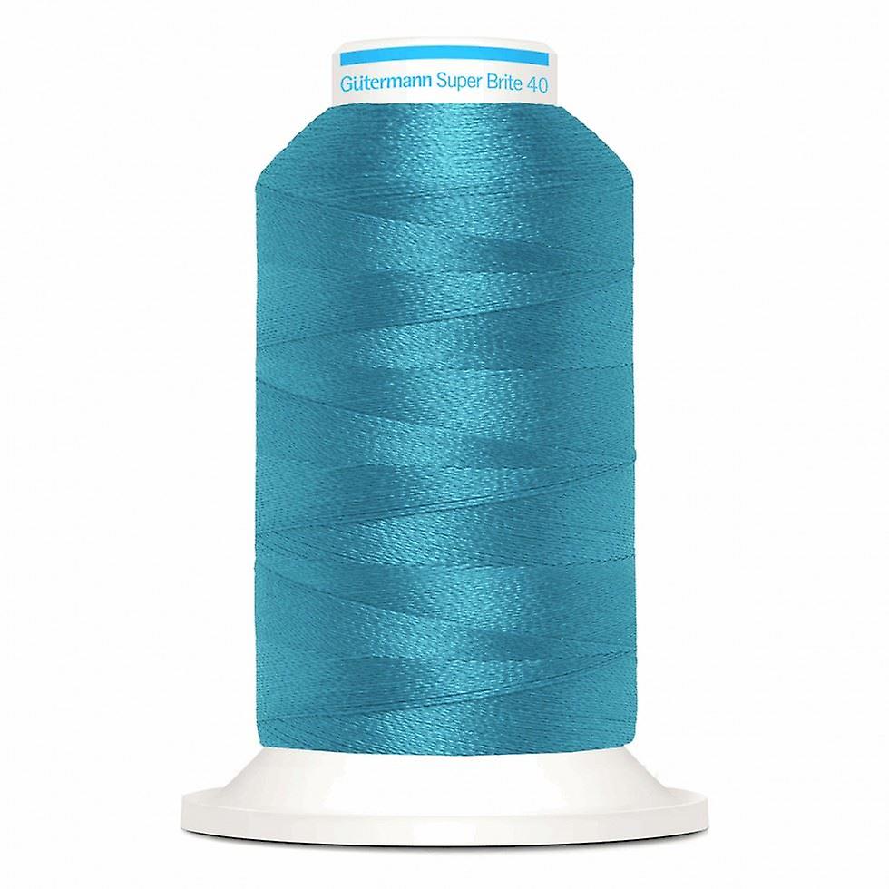 Gutermann Super Brite Polyester 40 Embroidery Thread 1000m 5810 - each