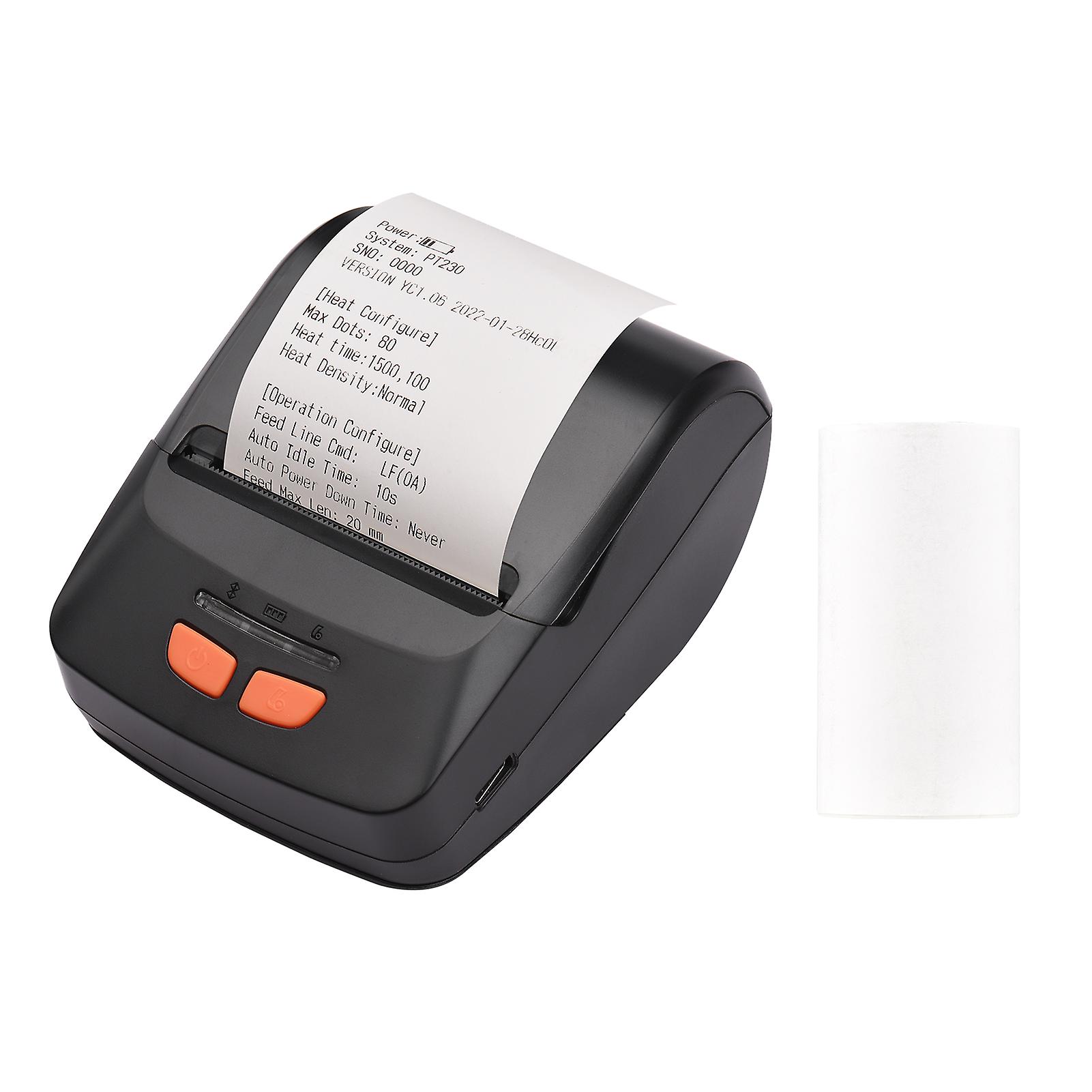 Receipt Printer Portable 58mm Mobile Thermal Printer Wireless