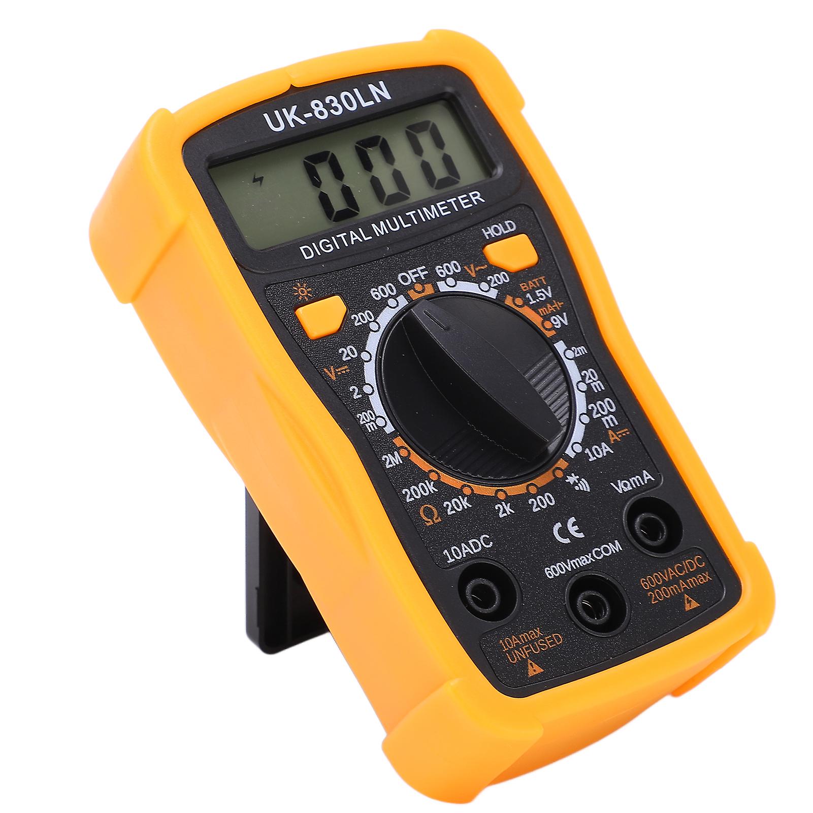 ‑830LN Multimeter Digital Universal Meter LCD Display with Overload Protection High Accuracy for Elctricity Testing