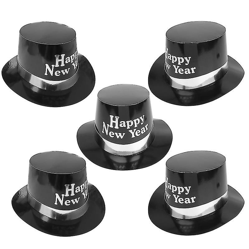 5pcs New Year Paper Cap