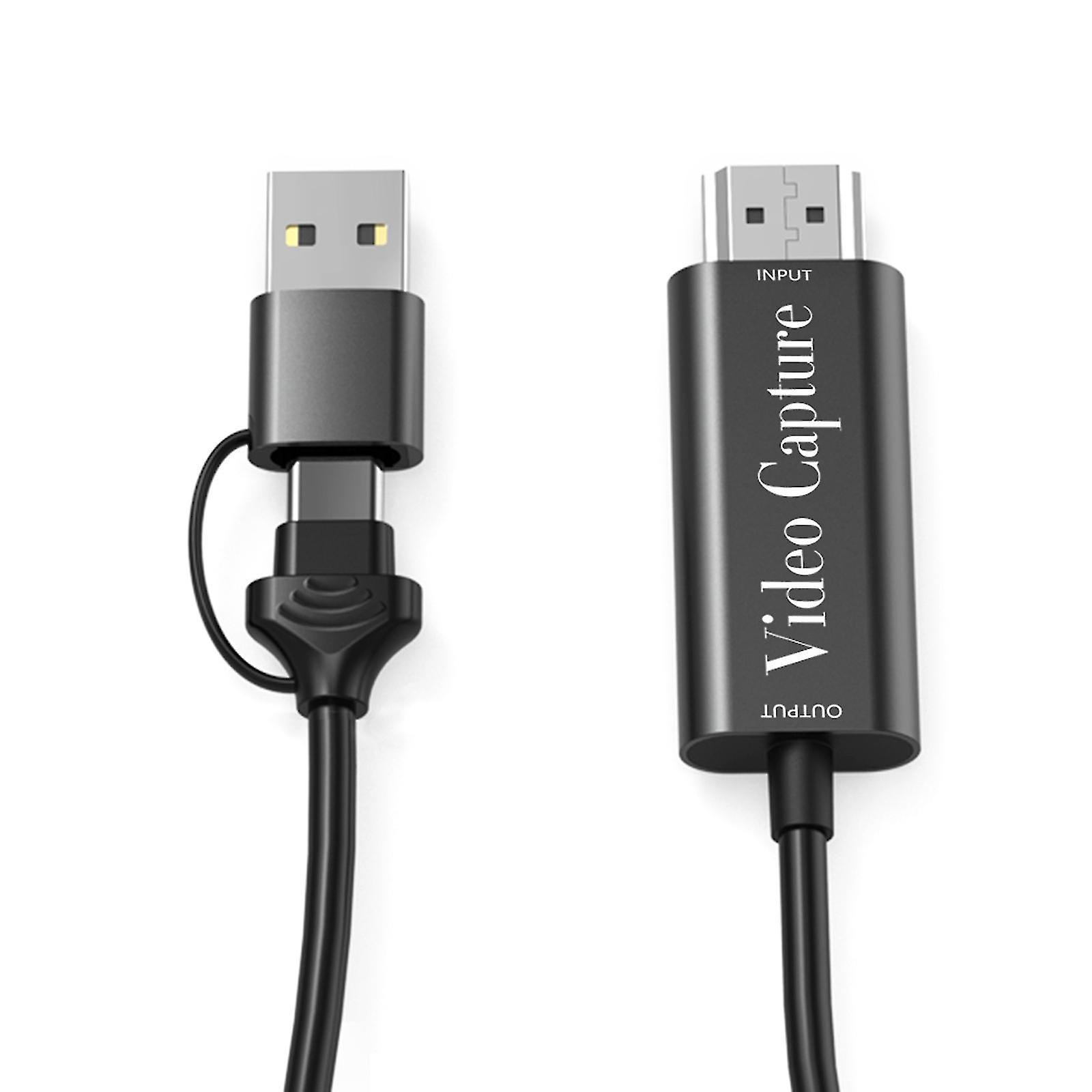 High Definition Game Video Capture Hdmi-compatible Usb Type A / C Input Output
