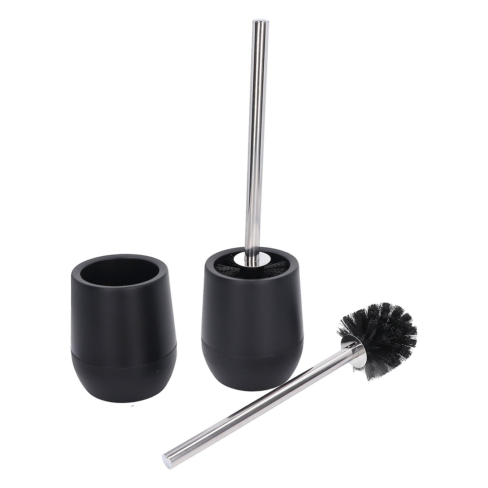 2Pcs Toilet Brush Robust Lockable Threads Efficient Safe Durable Material Home Accessory
