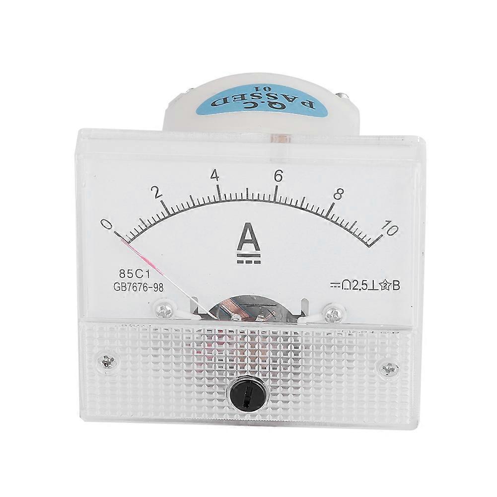 DC 0-10A DC Analog 85C1 Current Voltmeter Voltage 2.5 Accuracy Voltage Analog Voltmeter Panel