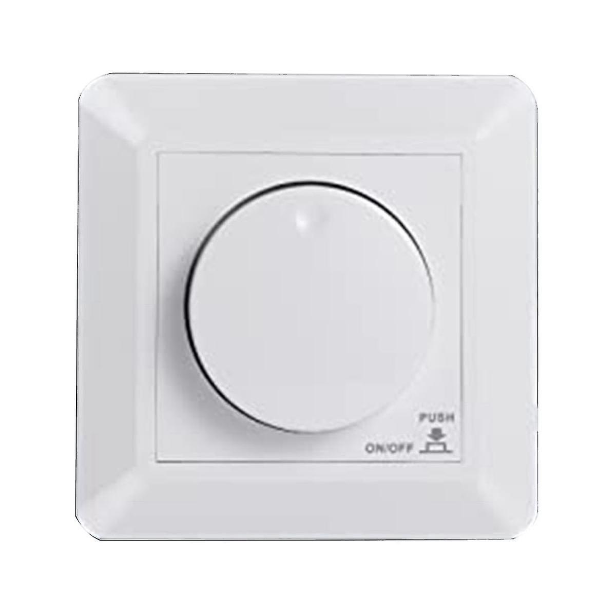 Led Dimmer Switch, Flush-mounted Dimmer For Dimmable Led And Halogen, 5-300 W Dimmer Switch Led, Ph