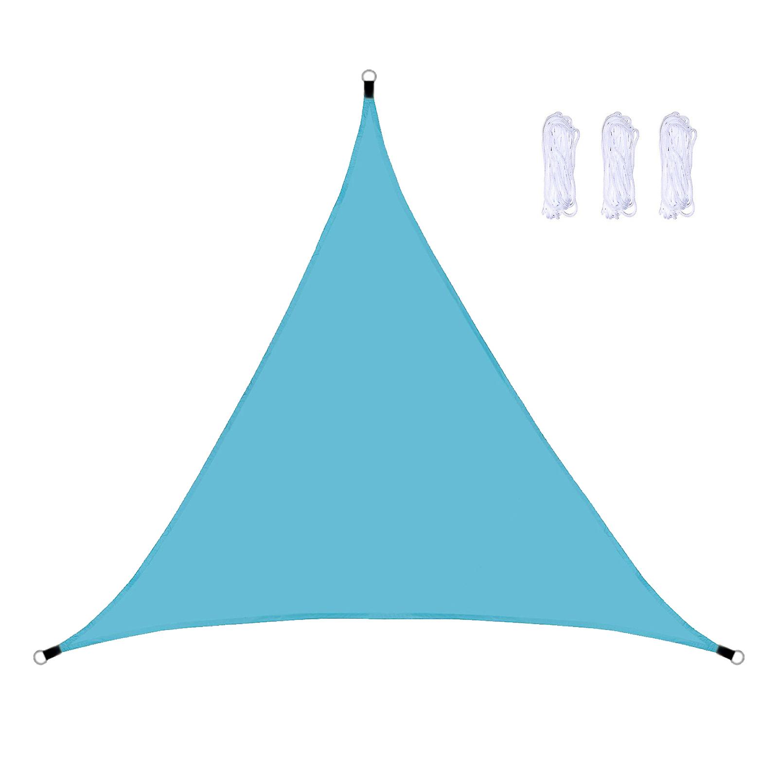 Blue Polyester Sun Shade Sail for Outdoor Spaces