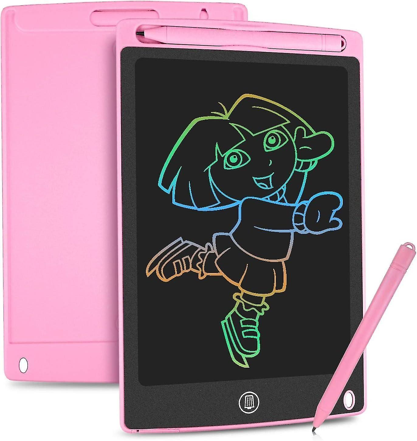 Colorful LCD Writing Tablet, 8.5 Inch Drawing Board Graphics Tablet Key Lock Handwriting Doodle Draw