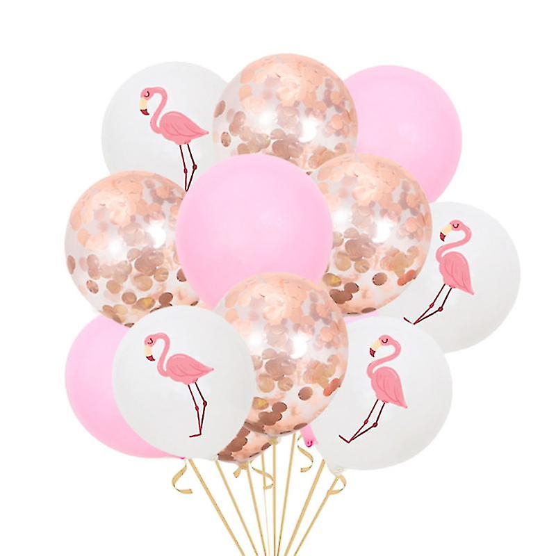 15pcs Hawaii Themed Balloons