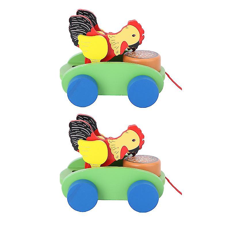 2 adet Ahşap Oyuncaklar