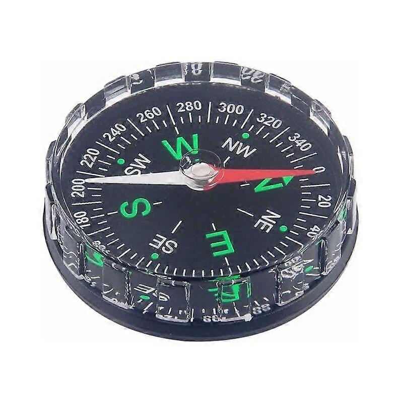 Outdoor Hiking Camping Survival Button Compass Mini Pocket Compass 2pcs