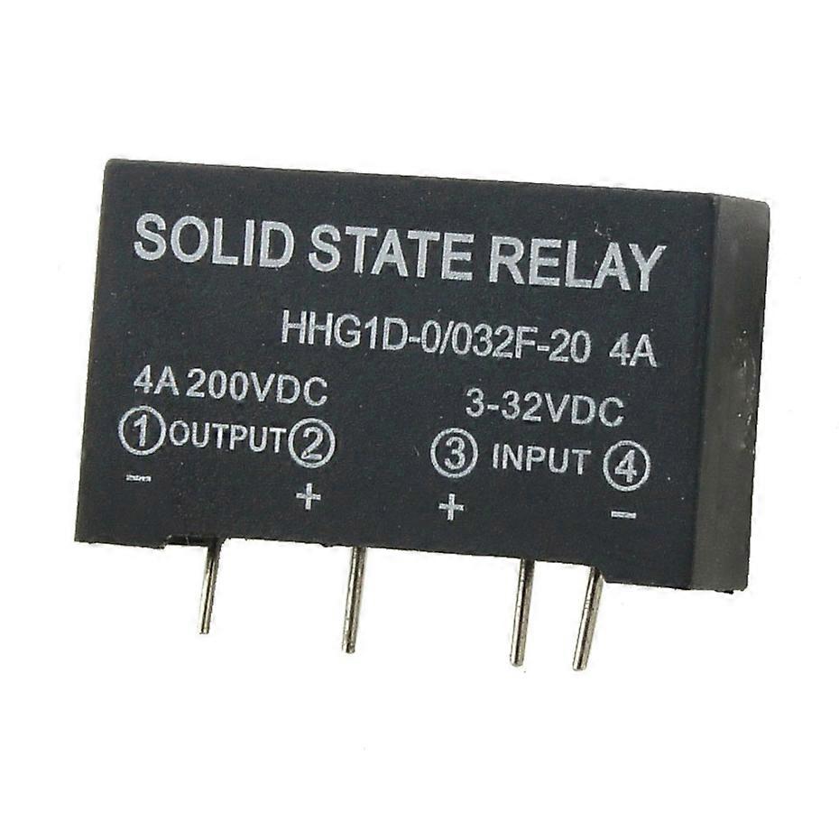Imc Hot Input 3-32v Dc Output 4a 200v Dc 4 Pin Pcb Solid State Relay