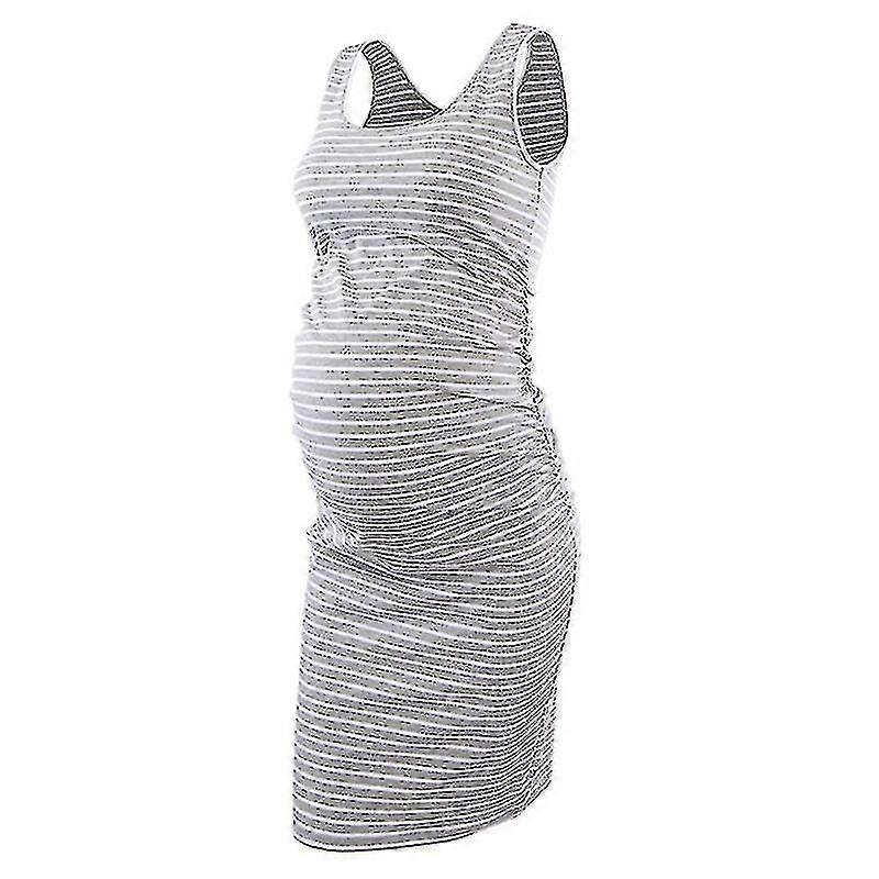 Women's Summer Sleeveless Maternity Dress