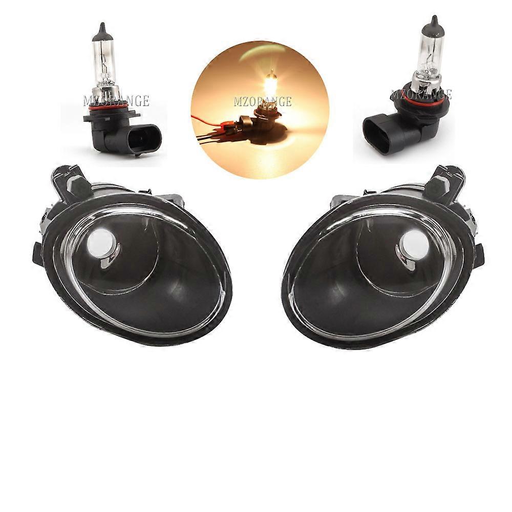 thumbnail image 2 of Pair Mtech M Sport Clear Fog Lamps For BMW E46 E39 M3 M5 – Genuine Mstyle 2 of 3
