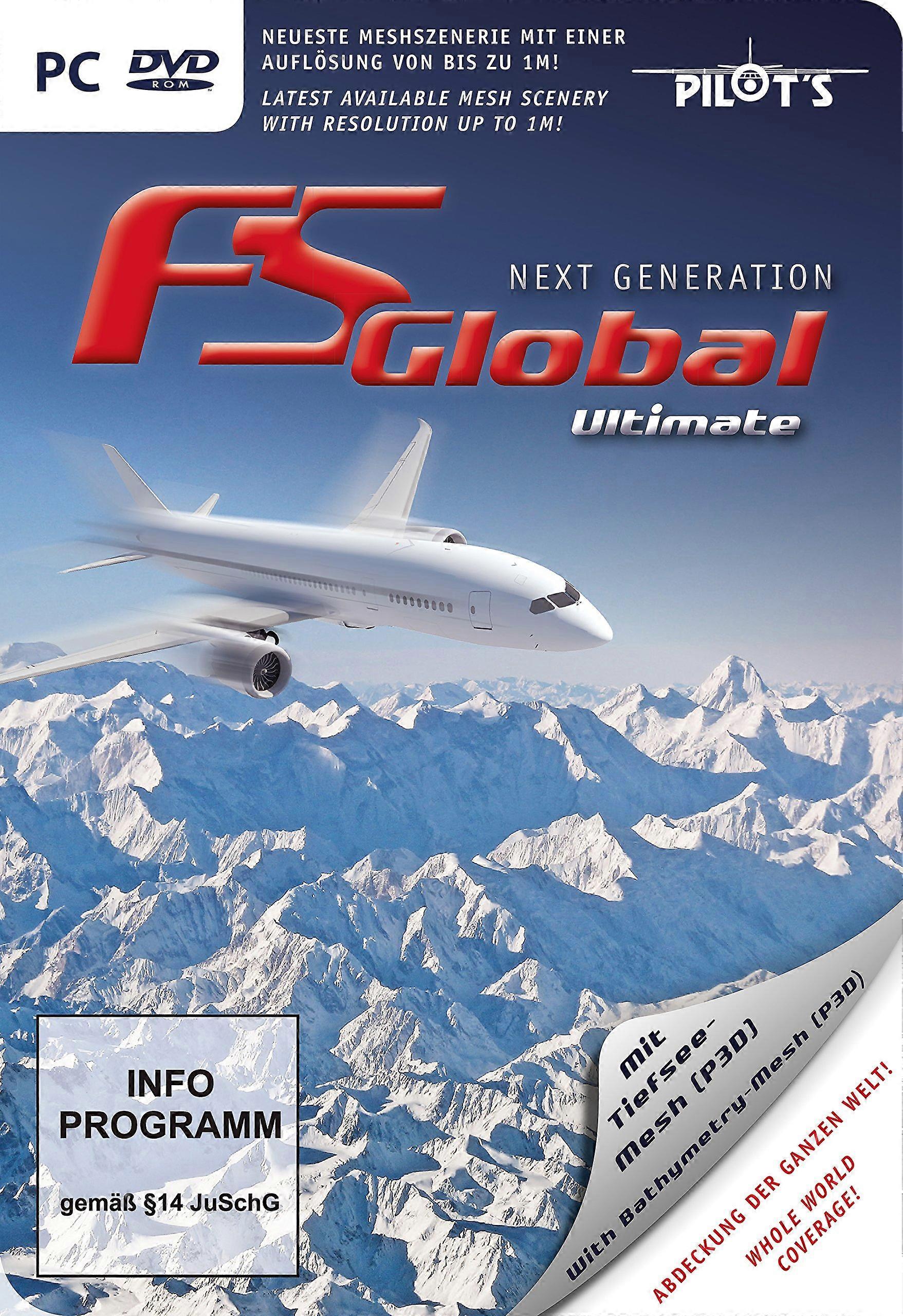 FS Global Ultimate Next Generation (PC DVD) - As New