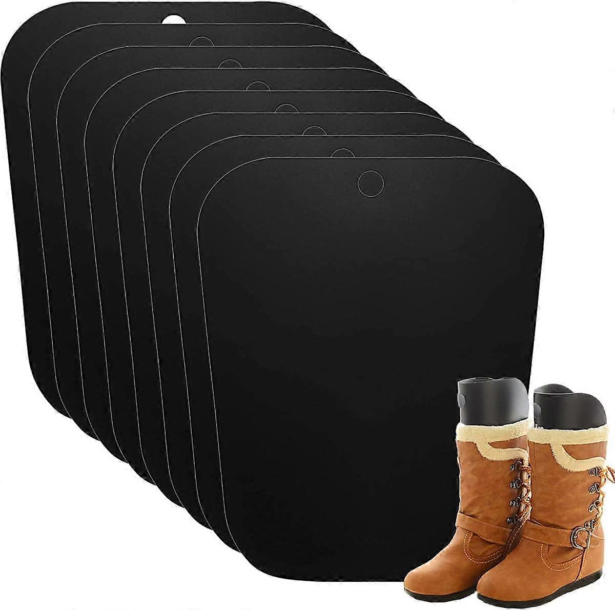 4 Pairs Boot Shaper Form Inserts, Reusable Boots Tall Support, Boot Fillers Knee High Boot Stand Holders, Plastic Boot Holder Shaper, Preventing Bendi