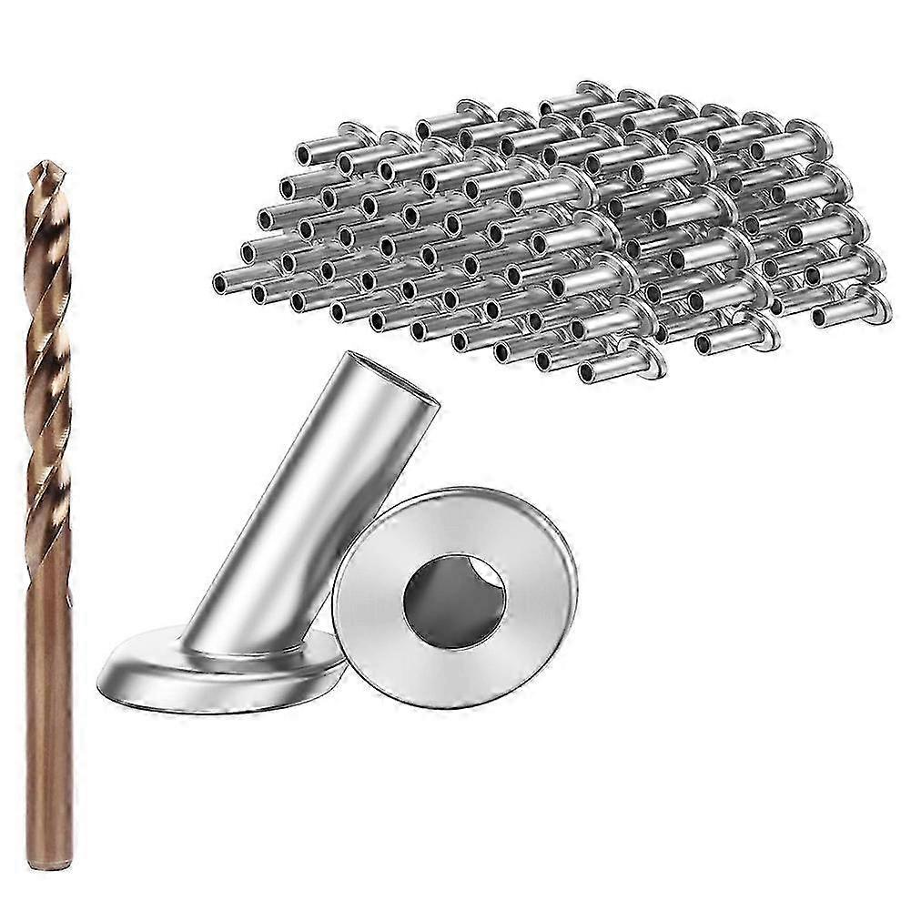 40 Pack Angle Beveled Protector Sleeves, Wood Post Protector Stair Cable Railing 1/8, 30 Degree