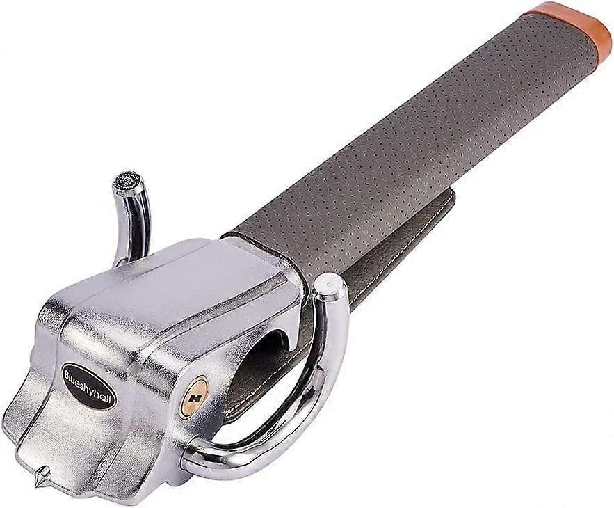 防盗汽车方向盘锁 锁紧装置 方向盘锁 （灰色）39*8Cm