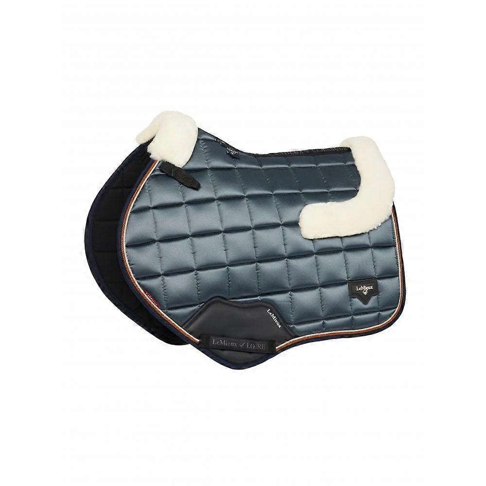 LeMieux Lemieux Merino+ Loire Classic Close Contact Square Saddlepad - Petrol