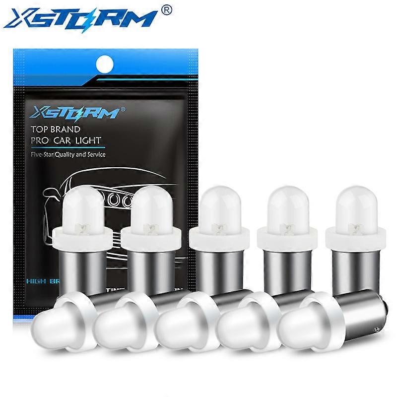 10Pcs BA9S LED Bulb T4W LED T11 H6W Canbus Car Interior Lights Turn Signal License Plate Lamp 12V Auto White Red Yellow Blue