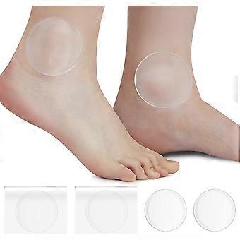 4-Piece Set Ankle Gel Pads Skating Ankle Gel Disc Pads Ankle Protectors Ankle Guards Skating Accessories for Skating Cycling Skiing Ankle Protection, 