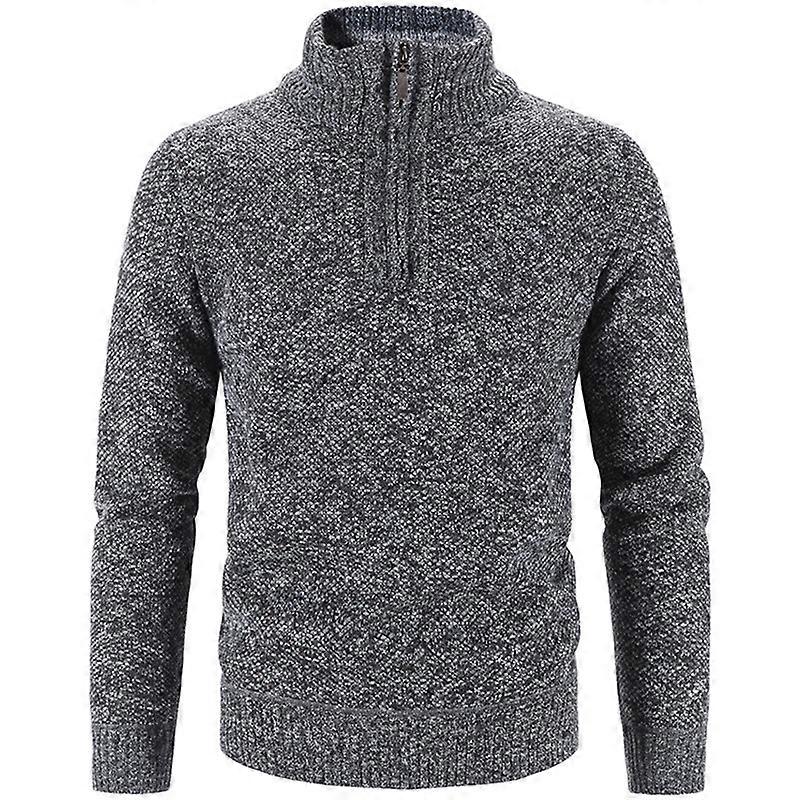 nit coat half zip pullover plush and thickened