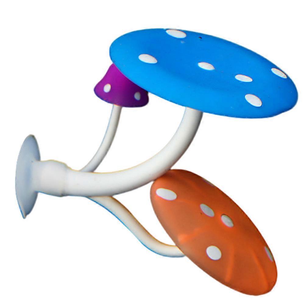 Artificial Mushroom Hammock Double Layer Fish Spawning Perching Leaf Fish Tank Decoration