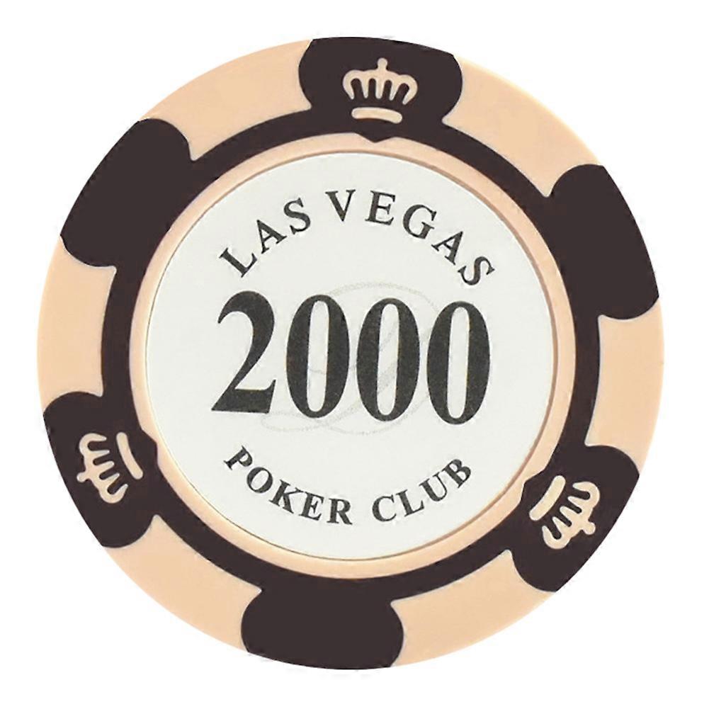 Multi-denomination Chips Portable Gambling-Chips Las-vegas Coin för kasinon