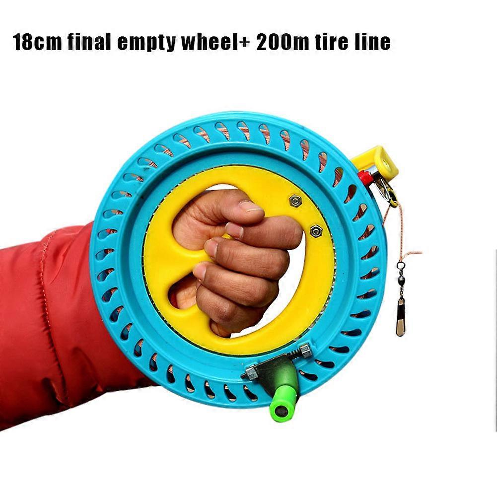 Outdoor Kite Reel Winder Kite Line Winding Reel Grip Wheel Plastic Kite Line String Grip Reel Kit