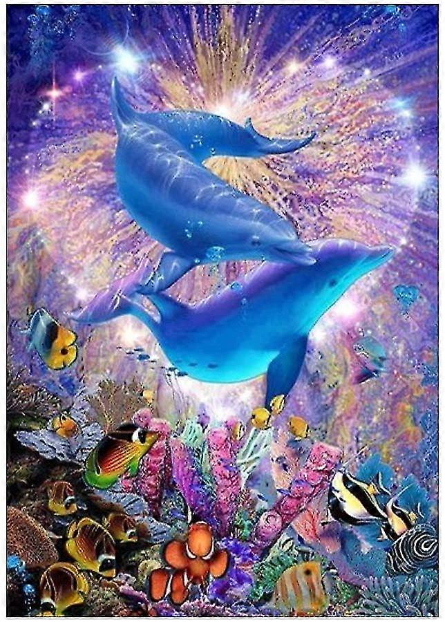 5d Full Drill Christmas Diamond Painting Kit, Diy Diamond Rhinestone Painting Kits For Adults And Beginner Embroidery Arts Craft Home Decor Happy Dolp