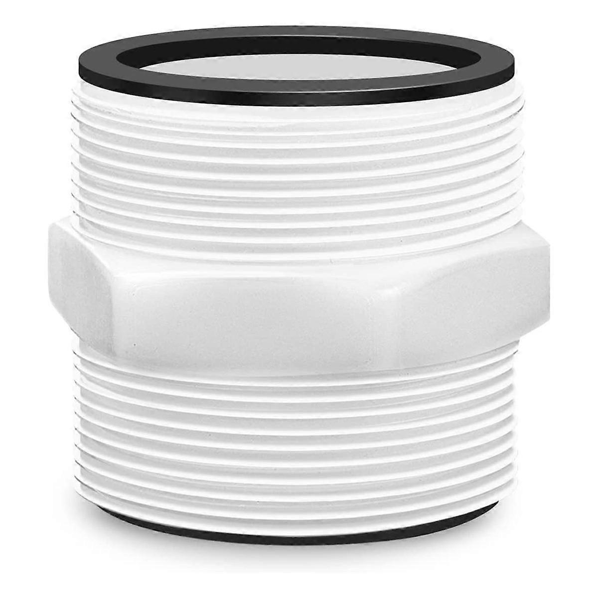 Adaptateur de tuyau de piscine 1,5 pouce pour tuyau de pompe de piscine avec joints annulaires Pièces d'adaptateur de tuyau de piscine