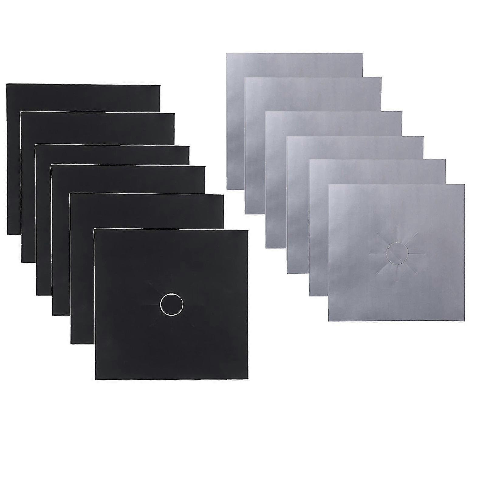 Reusable Gas Range Stovetop Burner Protector Liner Cover Cleaning Kitchen