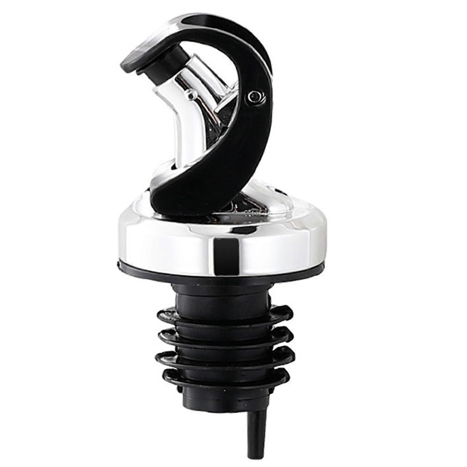 Oil Bottle Cap Dust-proof Leak-proof Automatic Opening Closing Anti-clogging Detachable Smooth Pouring Rubber Olive Oil Pour Spout for Restaurant