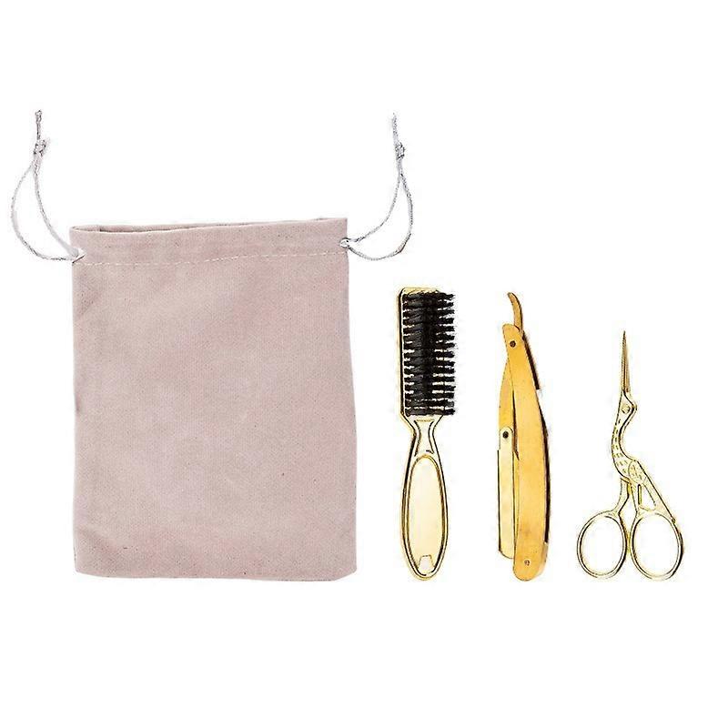 Steel Beard Mustache Scissors Salon Shears - Hand Forged Barber Scissors Fo