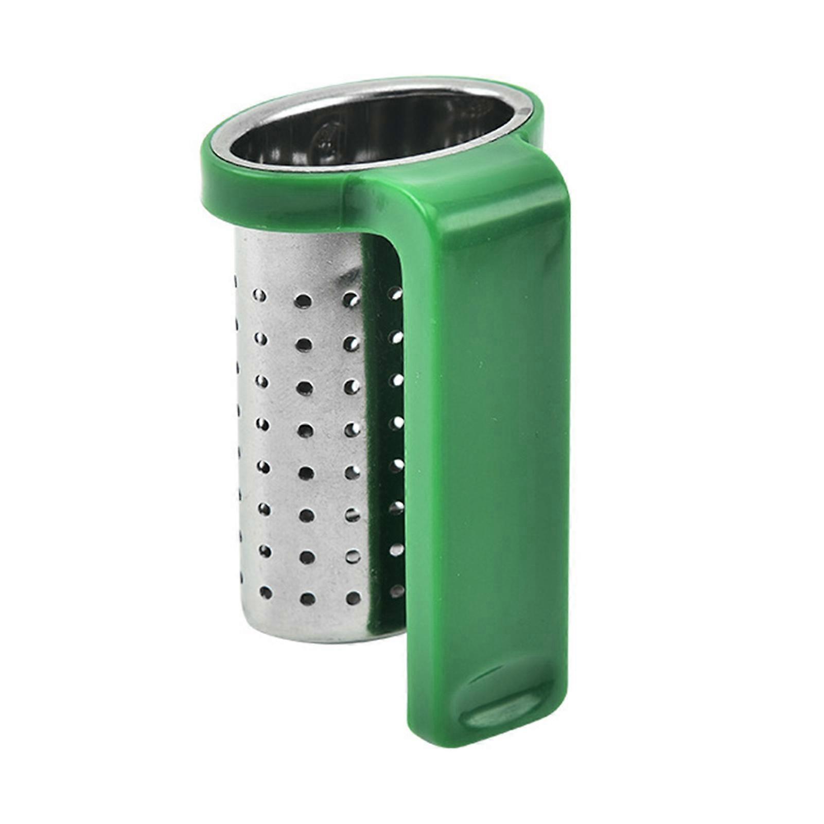 Tea Strainer Food Grade Rust-proof Stainless Steel Hanging On Cup Style Tea Infuser With Handle for Home Kaesi