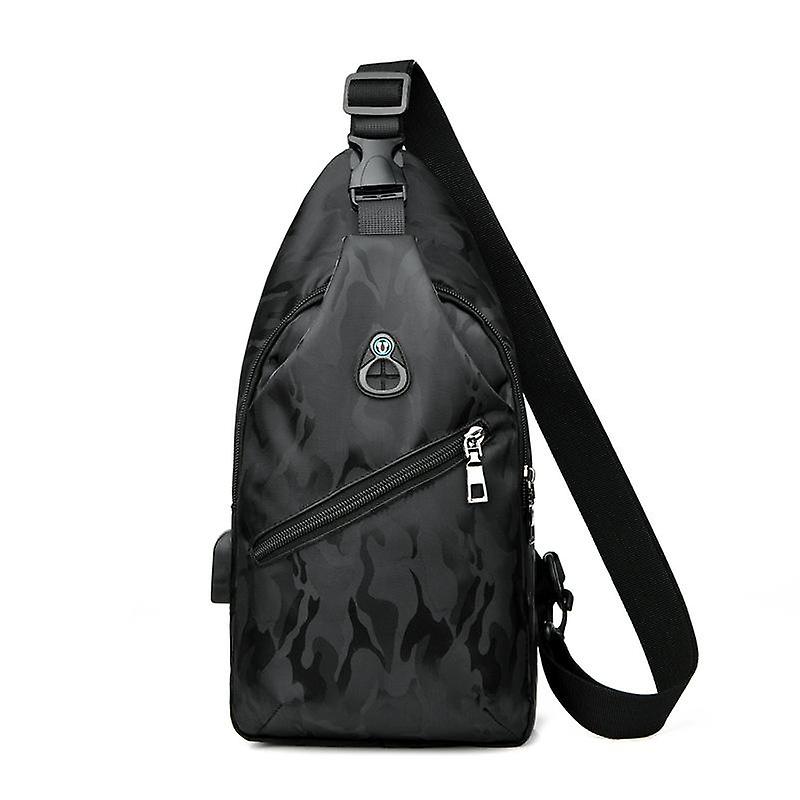 Trendy Multi-functional Camouflage Men's Shoulder Messenger Bag Chest Bag