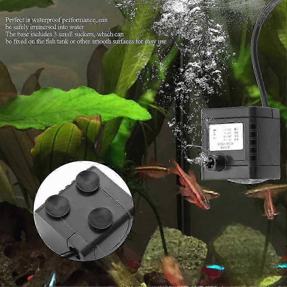USB DC 5V Small Brushless Pump Aquarium Fish Tank Fountain Water Circulation Immersible Pump