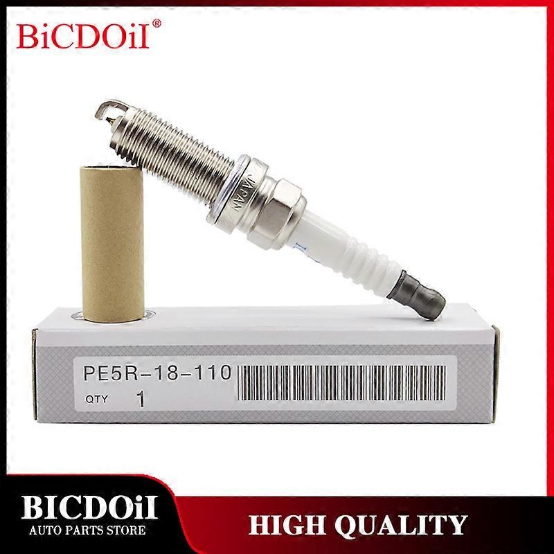 1PCS Iridium Spark Plug PE5R-18-110 ILKAR7L11 for Mazda 3 6 CX-3 CX-5 MX-5 PE5R18110