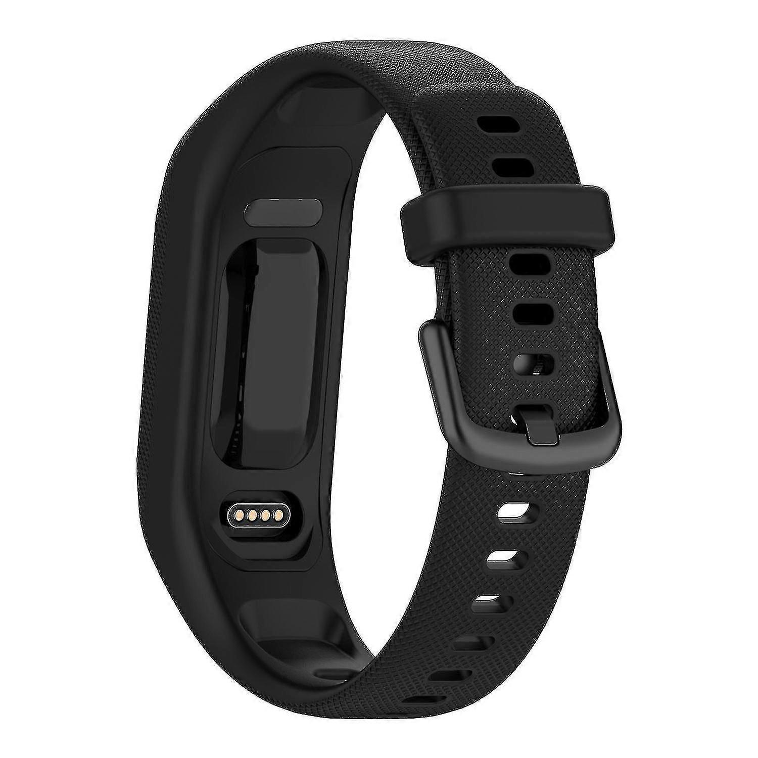 3 stk myke silikonbånd for Garmin Vivosmart 5 stropper erstatning sport fargerik stropp for Vivosmart 5 armbånd