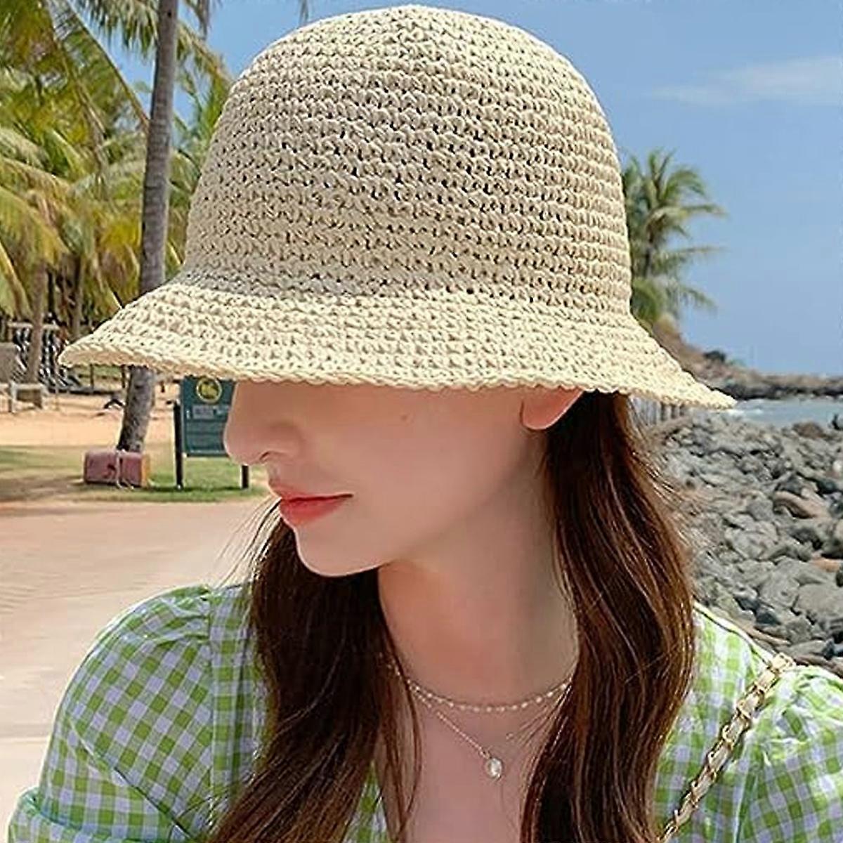 Cappello Da Sole In Paglia Per Bambini – Stile Cowboy Occidentale, Con Cinghia Regolabile, Per Spiaggia E Pesca - 4