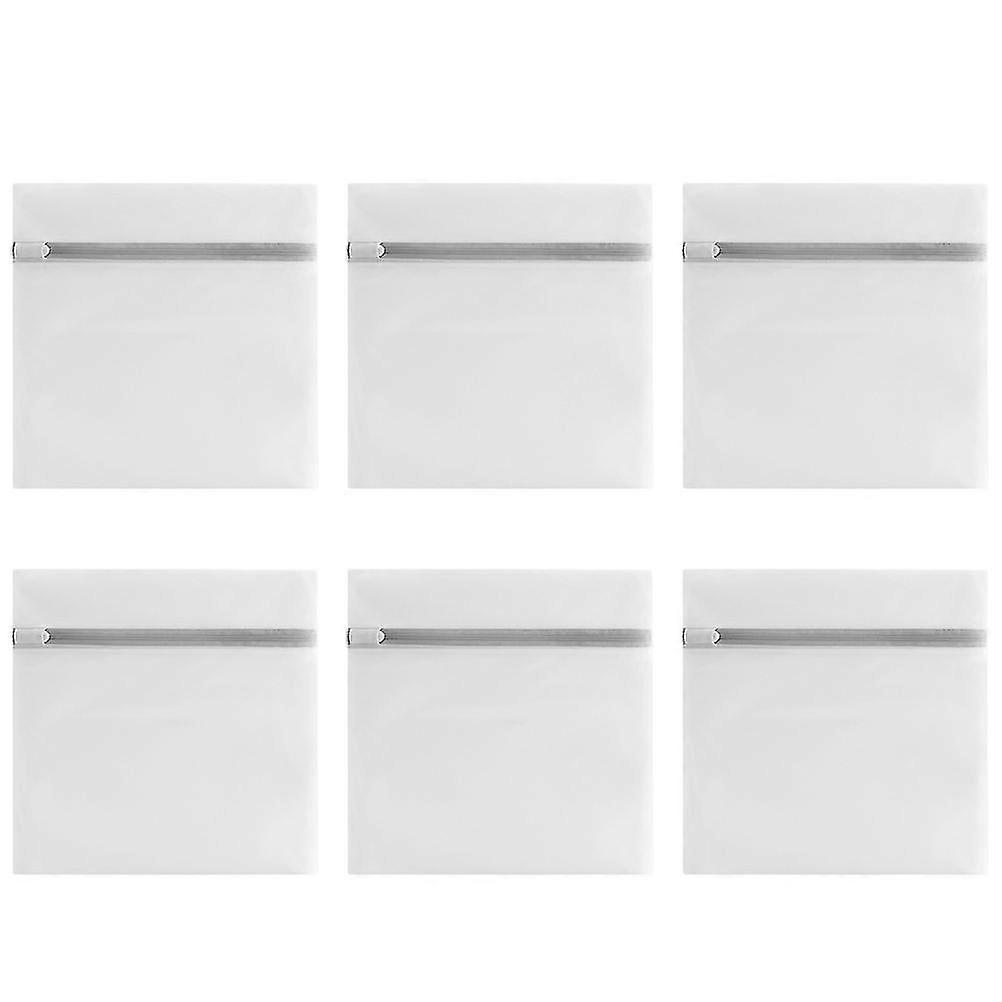 6pcs verdickte Waschbeutel Mesh Wäschesäcke Home Use Wäscheschutzbeutel