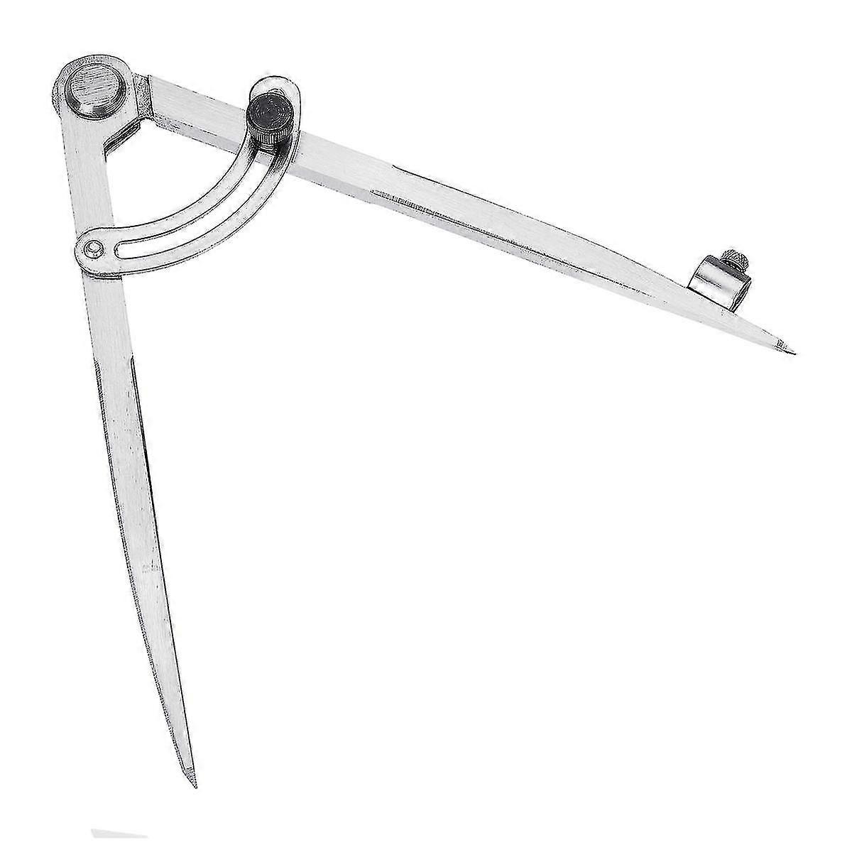 炭素鋼ウィングディバイダーコンパス、調整可能なスクライバー