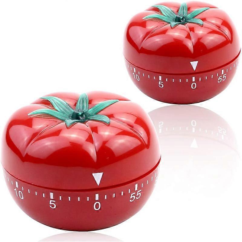 Kitchen Timer Baking Alarm Clock Tomato Reminder Mechanical Countdown Timer 360 Degree Mechanical 60 Minutes Timer