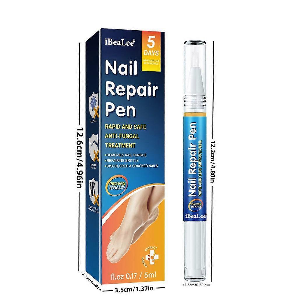 3セットネイルファンガストリートメントペン、足の爪ペン、足の爪とネイルケア、ネイルサポートのためのネイルファンガストリートメント