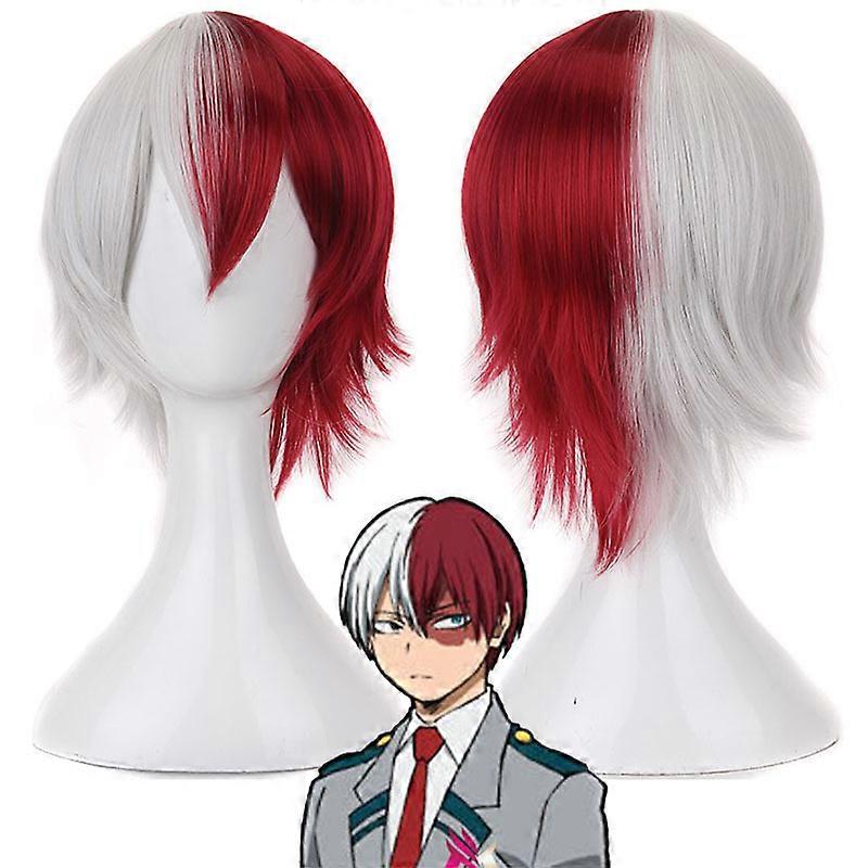 Cosplay Short Red Hair Wig Costume Halloween Party Props