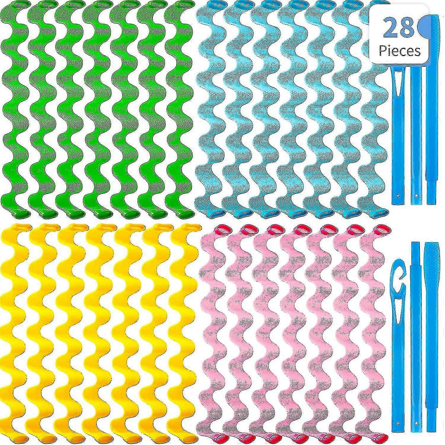 28 Stück H Ers Spiral S No Wave Styling Kit, 55cm